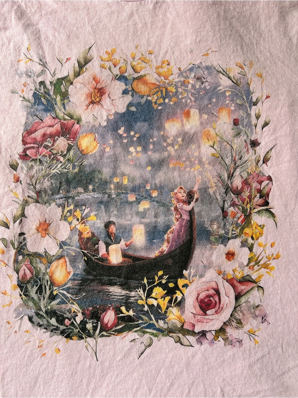 Tangled Lantern Scene Shirt